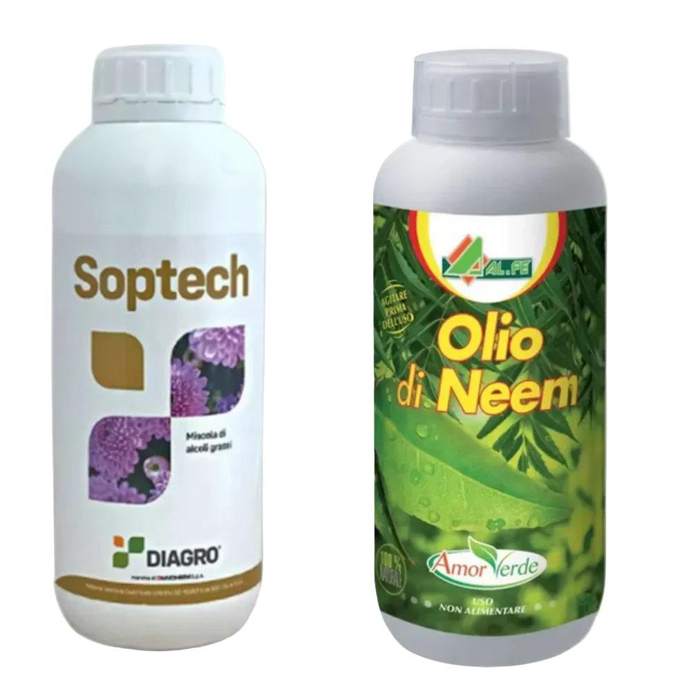 Kit complet d’insecticides contre les pucerons 1 L – 2 produits inclus