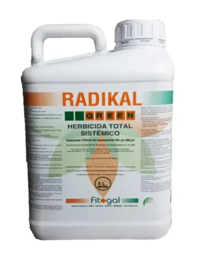 Radikal Green Totalherbizid 5L / 20L – Starkes systemisches Glyphosat-Herbizid